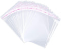 2000 Pcs 2 x 3 Clear Resealable Cellophane Cello Bags Resealable Adhesive on Flap Self Sealing OPP Poly Bags Tiny Clear Bags Clear Plastic Poly Bags for Jewelry Candies Cookies Decorative