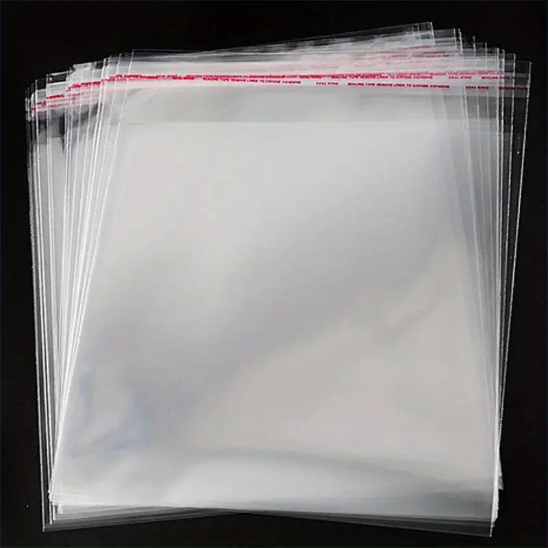 Clear Reusable Poly Bags for Bakery Cookies and Treats