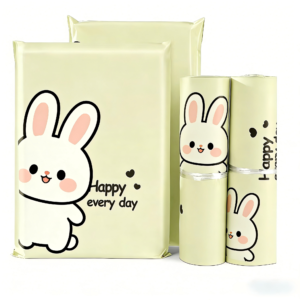 Rabbit-pattern printed mailing bags